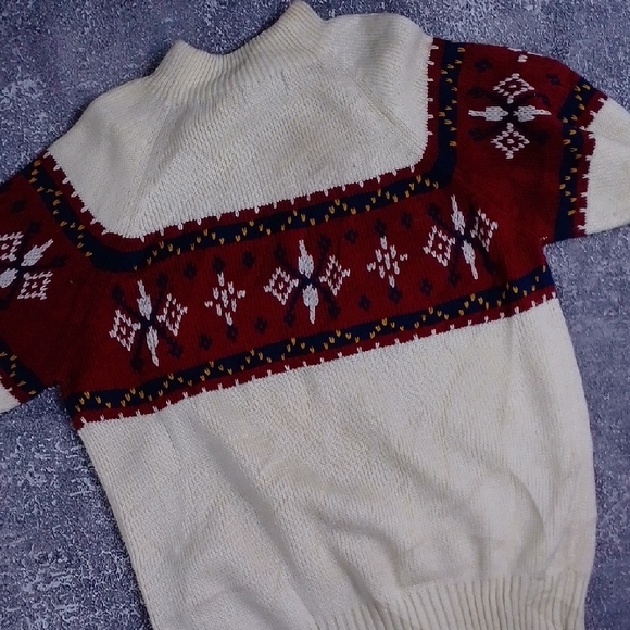 Vintage 90s JCPenney's Men’s Fair Isle Nordic Ski Sweater - Picture 10 of 10